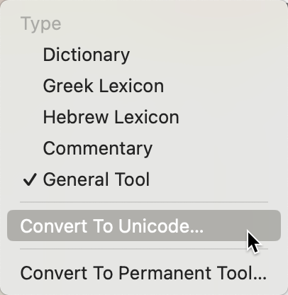 Unicode convert